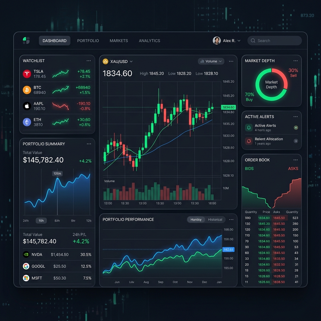Premium Drag-and-Drop-Dashboard